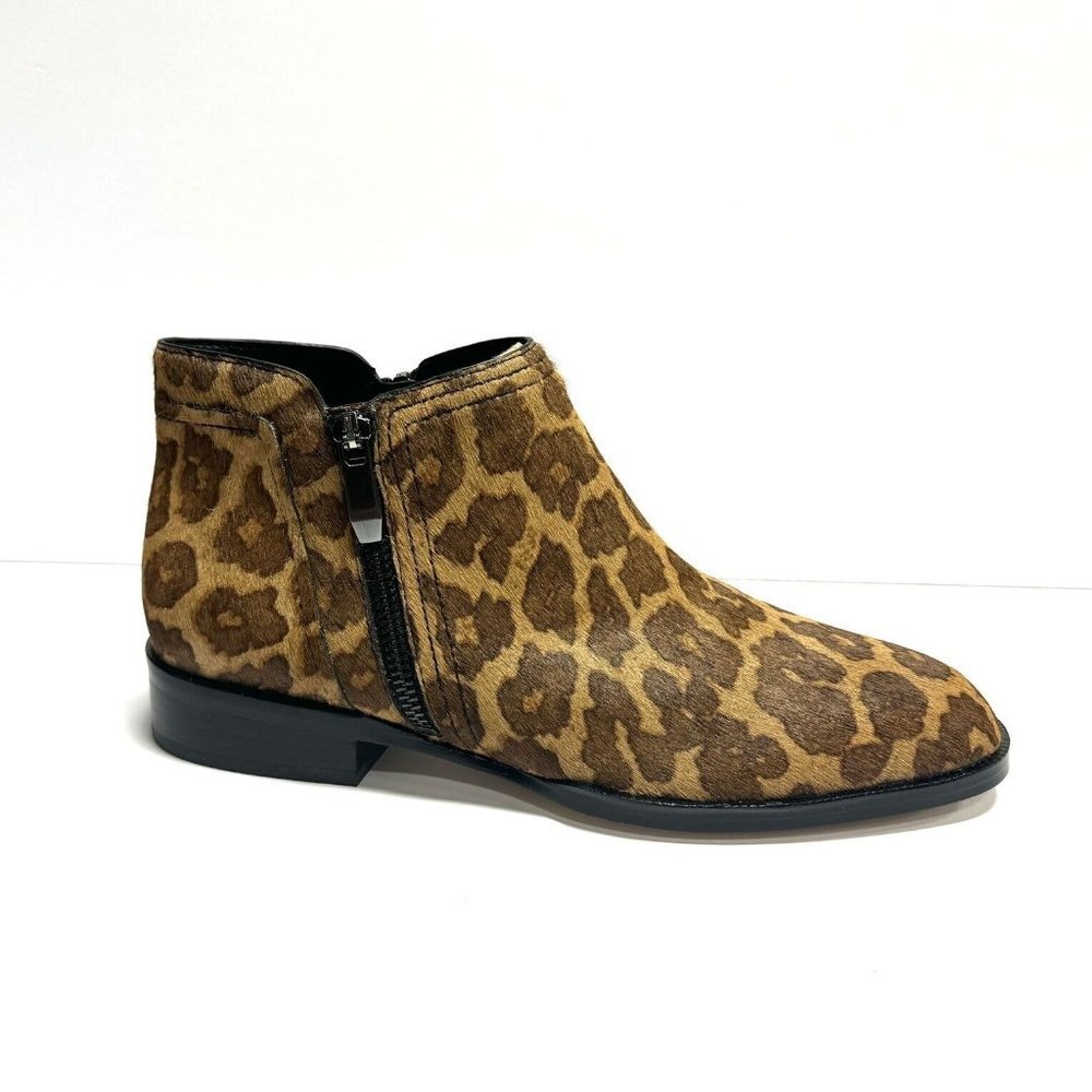Naturalizer Womens Capree Boot Brown Cheetah 7Wide